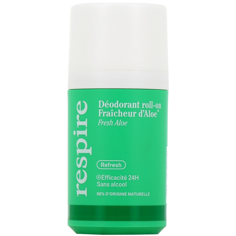 Respire Déodorant roll-on Fraîcheur d'Aloe - 50ml