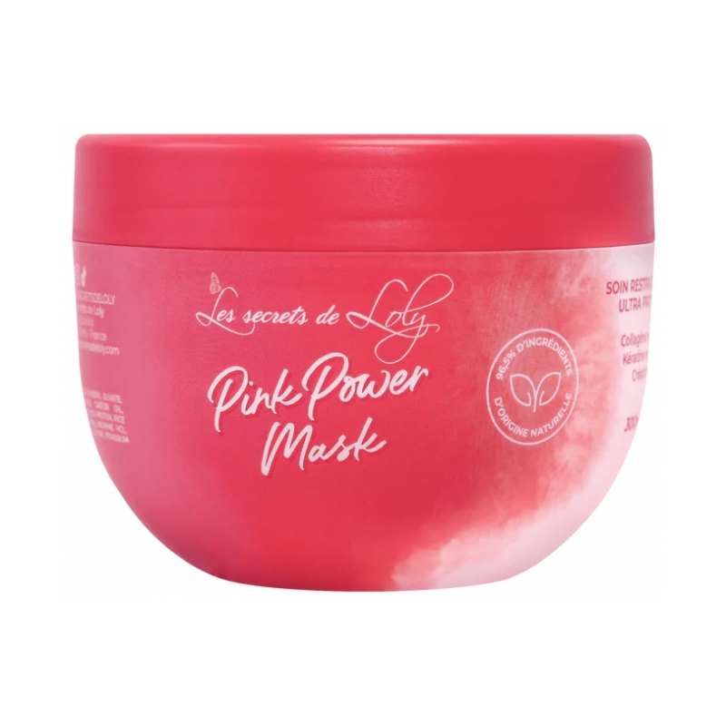 Les Secrets de Loly Soin Restructurant Ultra Protéiné Pink Power Mask - 300 ml