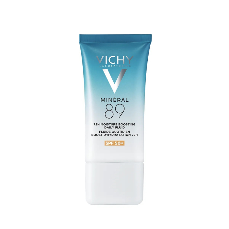 VICHY Minéral 89 Fluide Quotidien Boost d'hydratation 72h SPF50+ - 50ml