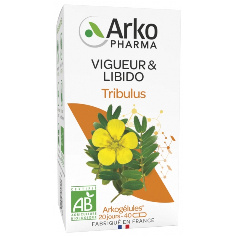 Arkopharma Arkogélules Tribulus Bio - 40 Gélules