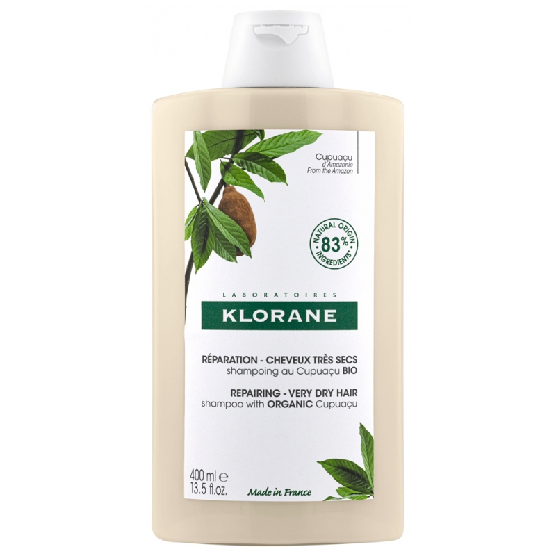 Klorane Extra-Doux - Tous Types de Cheveux Shampoing à l'Avoine - 400 ml