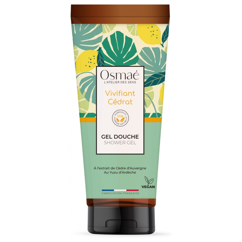 Osmaé Gel Douche Vivifiant Cédrat - 200 ml