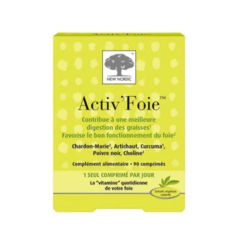 New Nordic Activ'Foie - 90 Comprimés