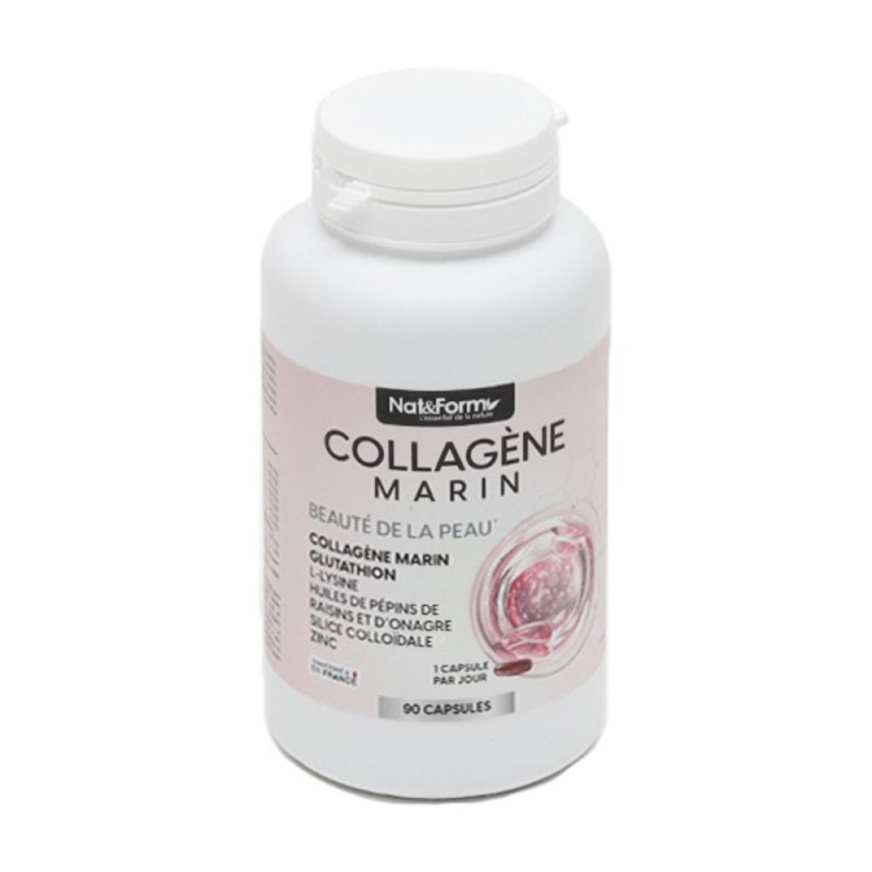 Nat et Form Collagène marin capsules - 90 capsules 