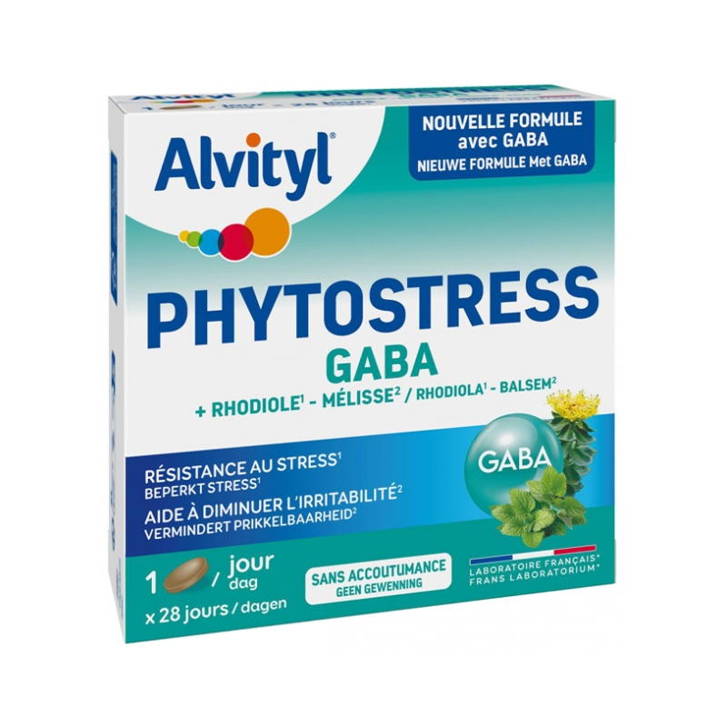Alvityl Phytostress GABA - 28 Comprimés
