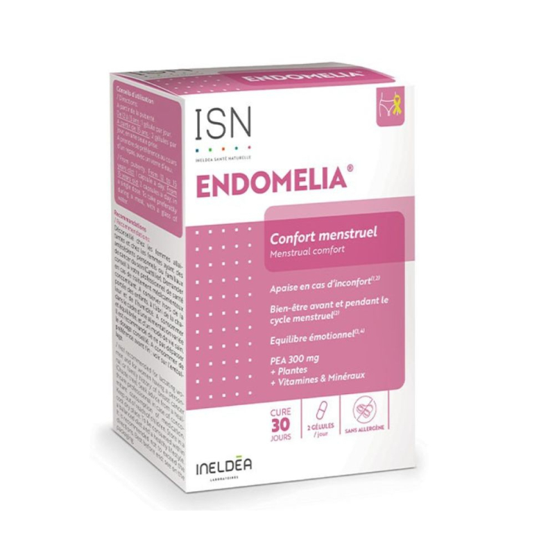 Ineldea Endomelia Confort menstruel - 60 gélules