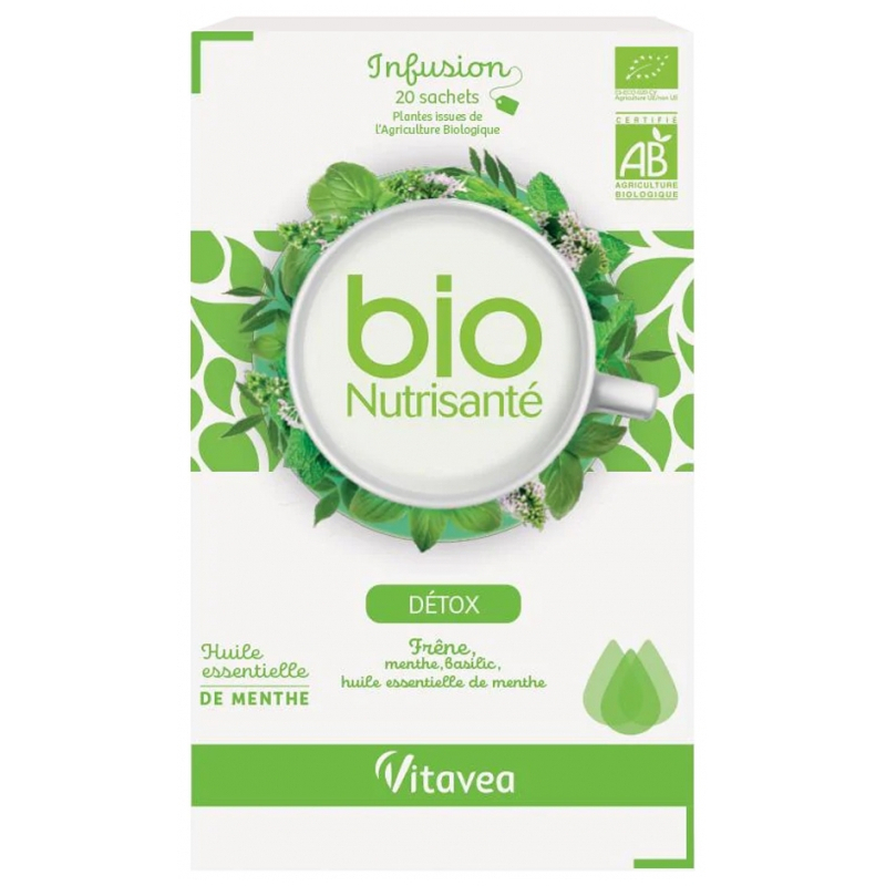 Vitavea Infusion Pure Détox Bio - 20 Sachets