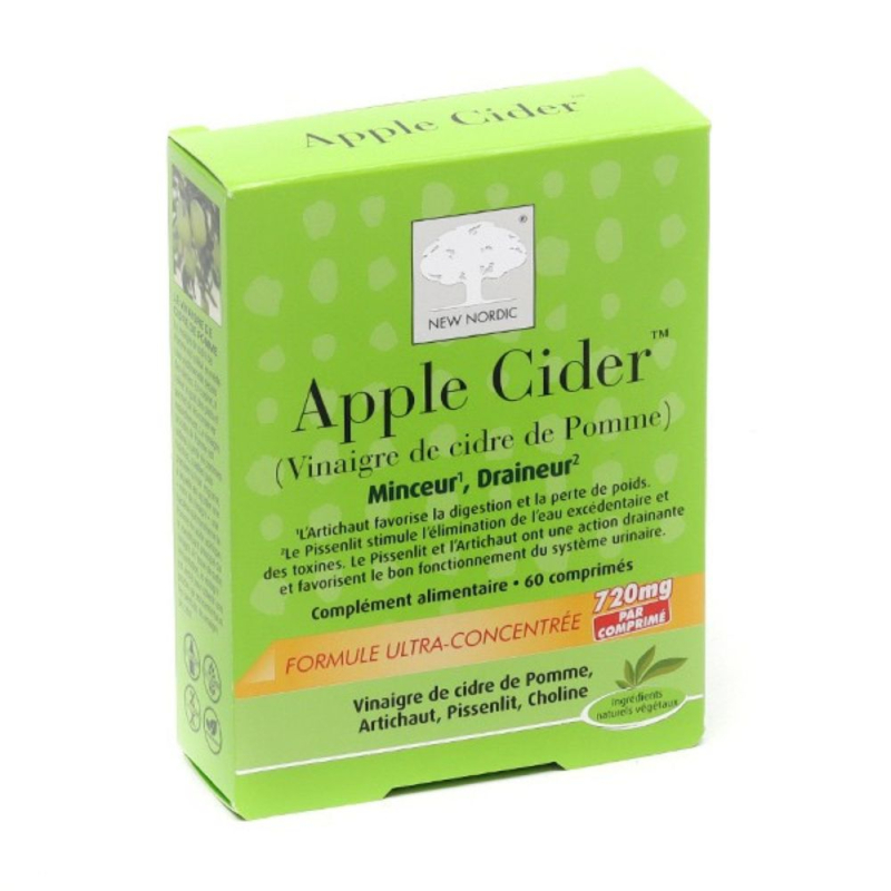 New Nordic Apple Cider - 60 Comprimés