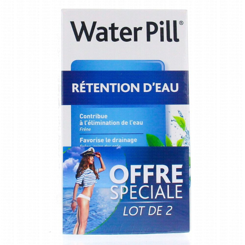 Nutreov Water Pill Rétention d'Eau - 2 x 30 Comprimés