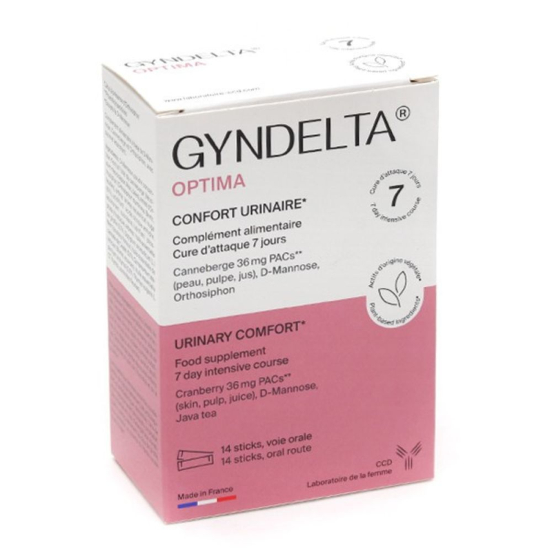 GynDelta Optima Confort urinaire sticks - 14 sticks