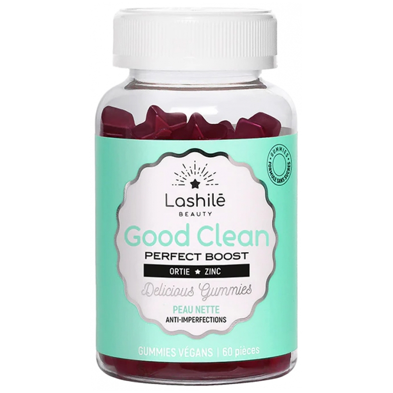Lashilé Beauty Good Clean Perfect Boost Peau Nette - 60 Gummies