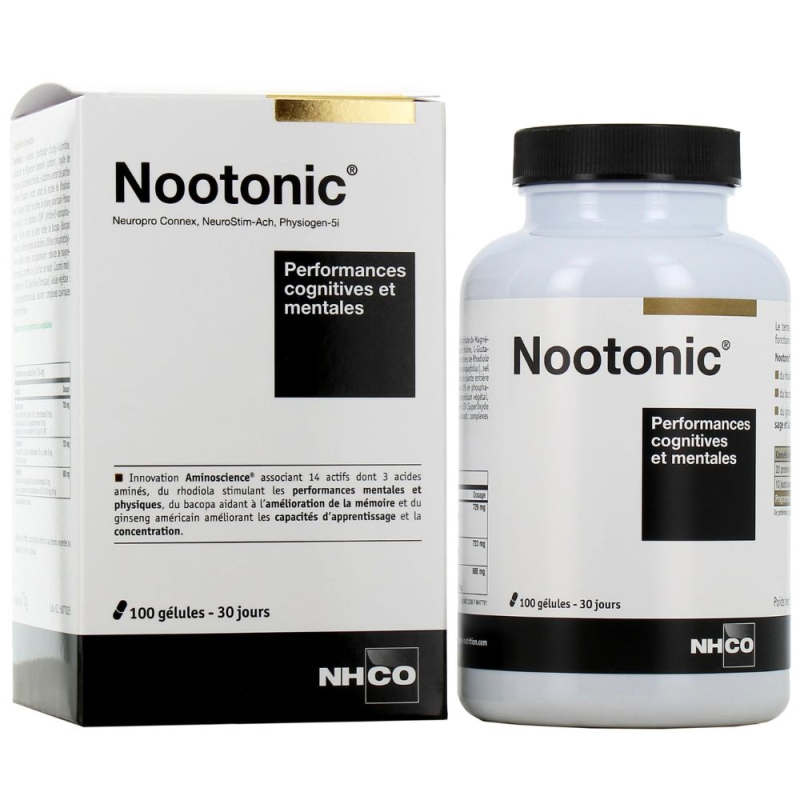 NHCO Nootonic Performances Cognitives - 50 gélules 