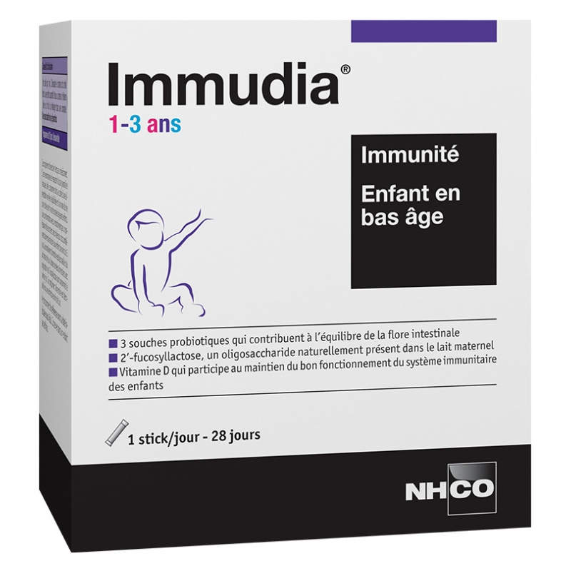 NHCO Immudia 1-3 ans 28 Sticks