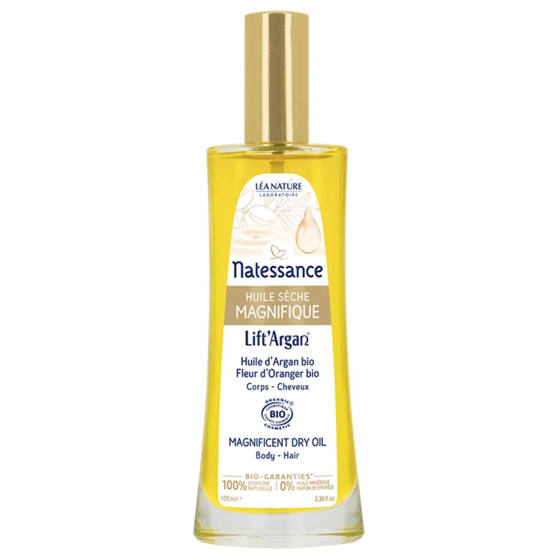 Natessance Lift'Argan Huile Sèche Magnifique Bio - 100 ml