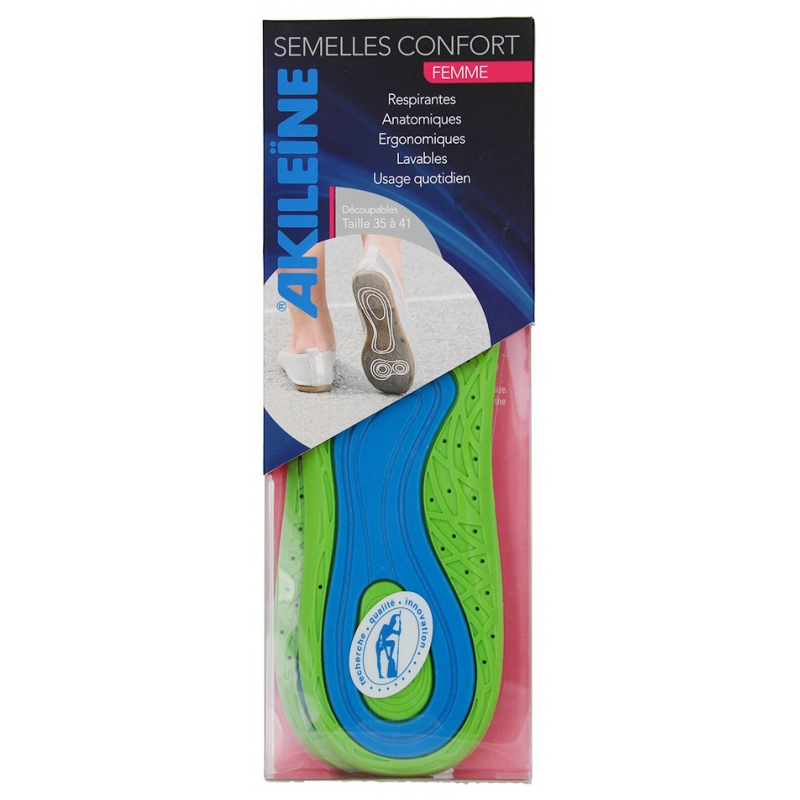 Akileïne Podoprotection Semelles Confort Femme 35-41 - 1 Paire
