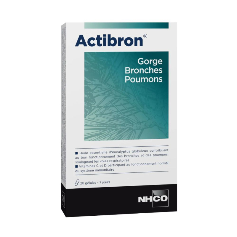 NHCO ACTIBRON - Gorge Bronches Poumons - 28 gélules
