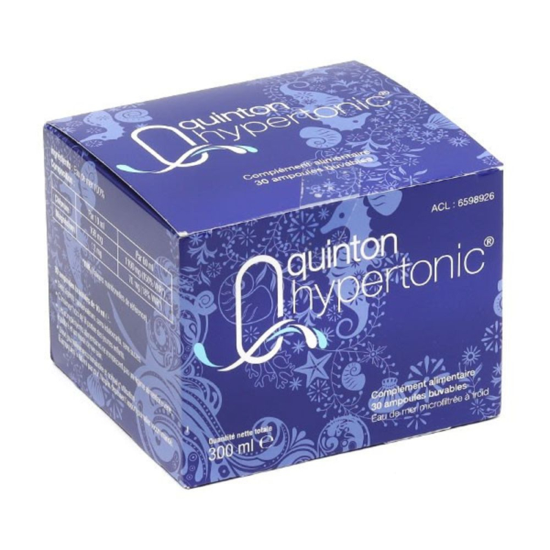 Quinton Hypertonic ampoules - 30ampoules 