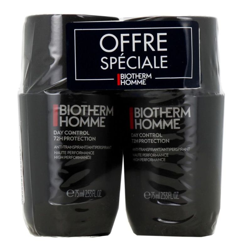 Biotherm Homme Déodorant 72h day control Extreme protection - 2x75ml