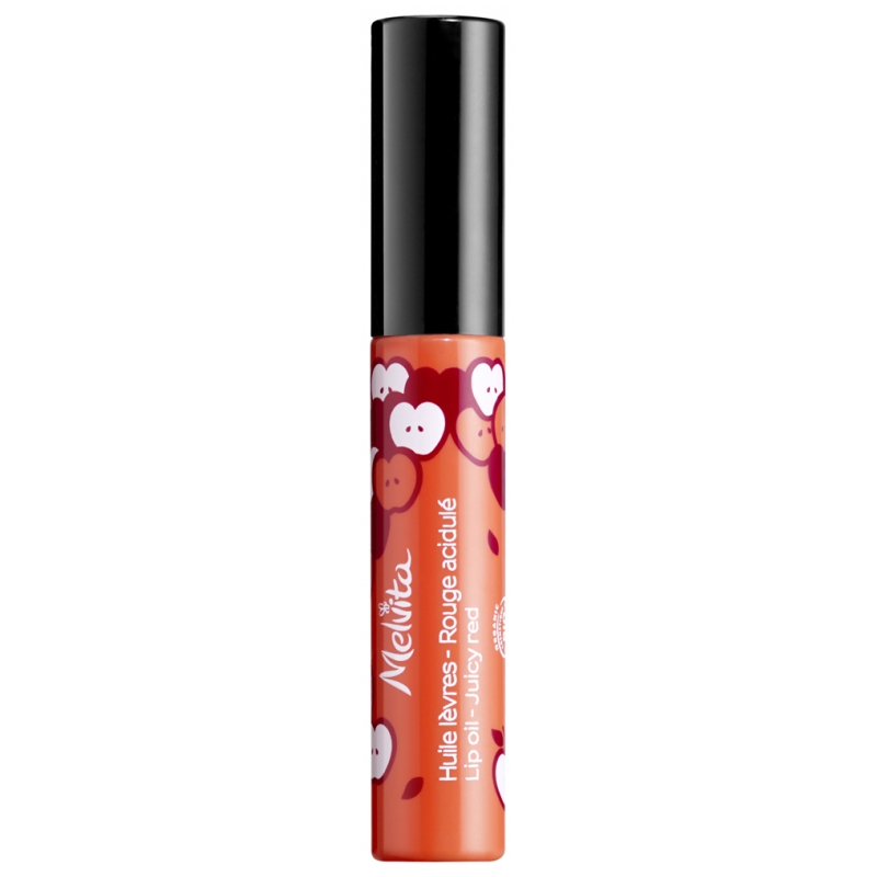 Melvita Huile Lèvres Nutrition - Éclat Bio Rouge acidulé - 7 ml