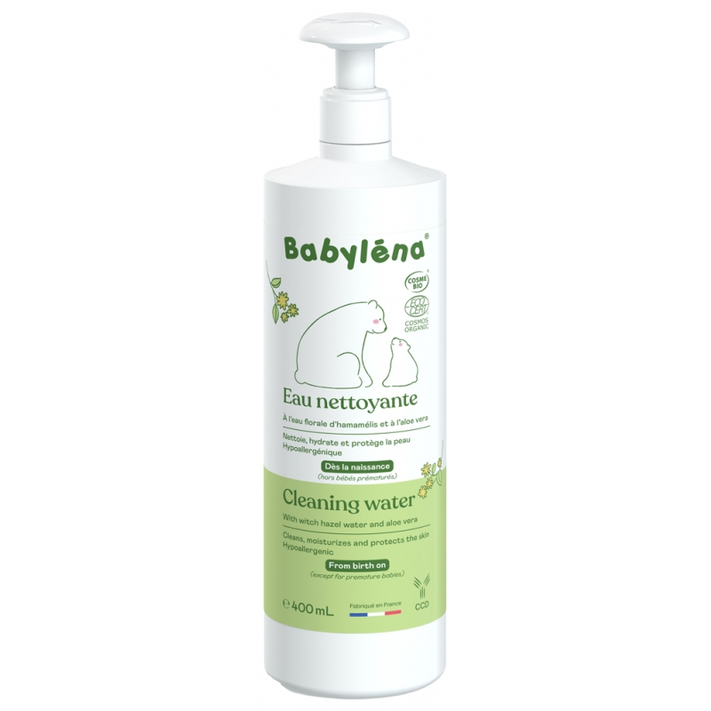 Laboratoire CCD Babyléna Eau Nettoyante Bio - 400 ml