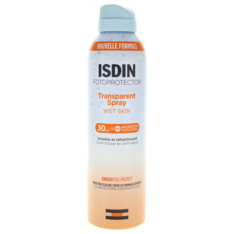 Isdin Fotoprotector Transparent Spray Wet Skin SPF30 - 250 ml