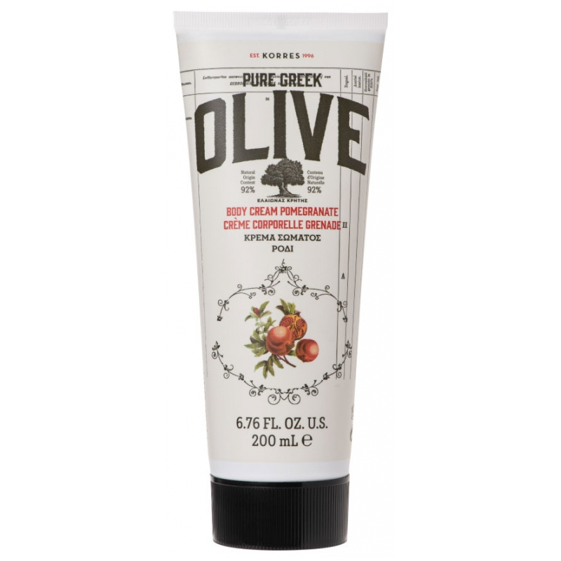 Korres Olive Crème Corporelle Grenade- 200 ml
