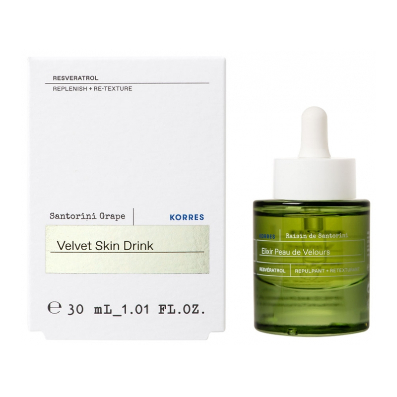 Korres Raisin de Santorin Élixir Peau de Velours - 30 ml