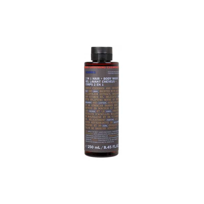 Korres Gel Lavant 2en1 Cheveux + Corps - 250 ml