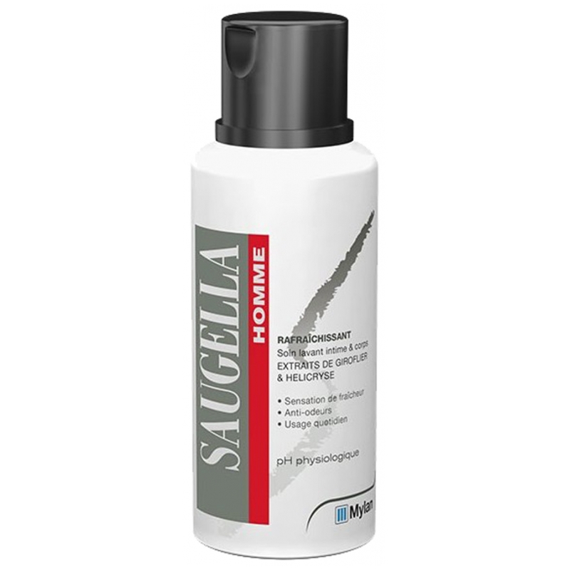 Saugella Homme Soin Lavant Intime & Corps - 200 ml