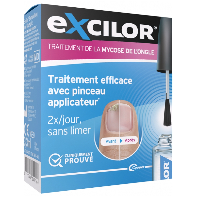 Excilor Traitement Mycose de l'Ongle - 3,3 ml
