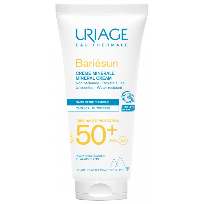 Uriage Bariésun Crème Minérale Très Haute Protection SPF50+ - 100 ml