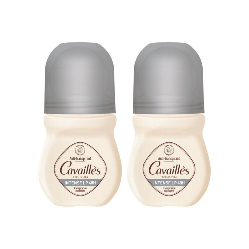 Cavaillès Anti-Transpirant Intense-LP Roll-On - Lot de 2 x 50 ml