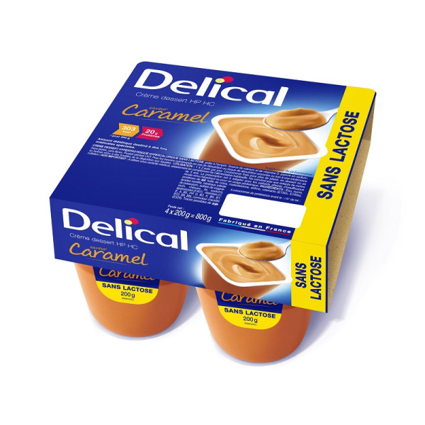 Crème Dessert HP/HC Caramel Sans Lactose