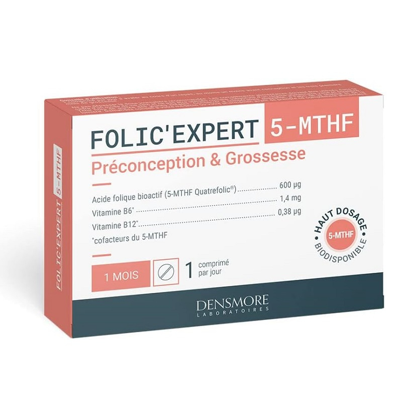 Folic'Expert Acide Folique 5-MTHF Densmore