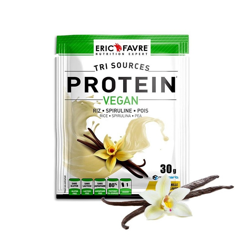 Protein Vegan Tri-Source Vanille Eric Favre