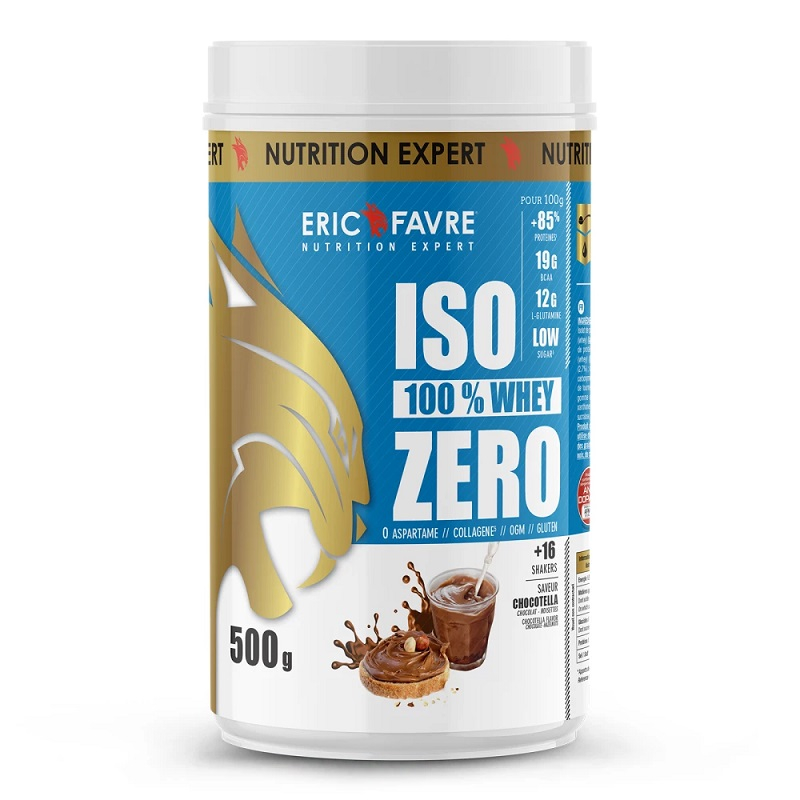 Iso Zero 100% Whey Protéine Chocotella Eric Favre