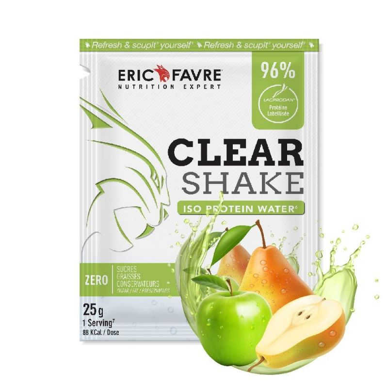 Clear Shake Iso Protein Water Pomme-Poire Eric Favre