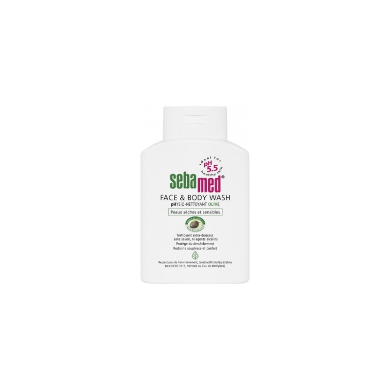 Face & Body Wash Physio Nettoyant Olive, 200 ml