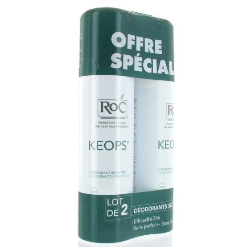 KEOPS Déodorant Sec - 2x150ml