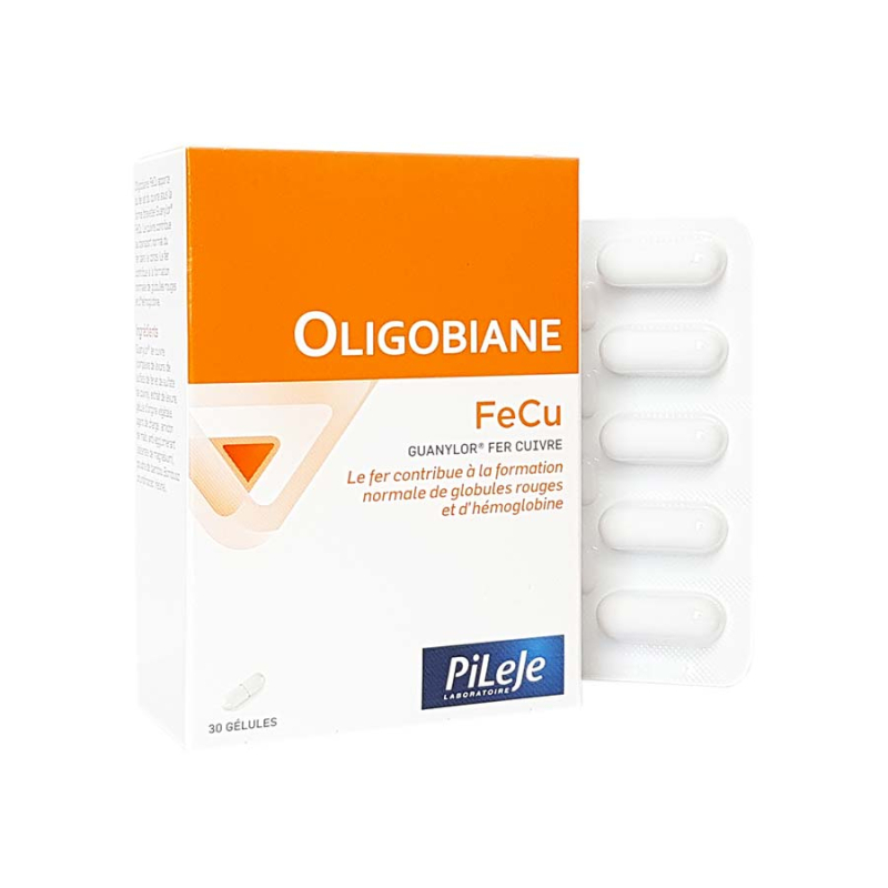 Oligobiane FeCu - 30 gélules