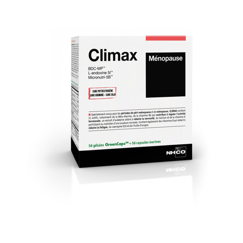 Climax, ménopause, 56 gélules + 56 capsules