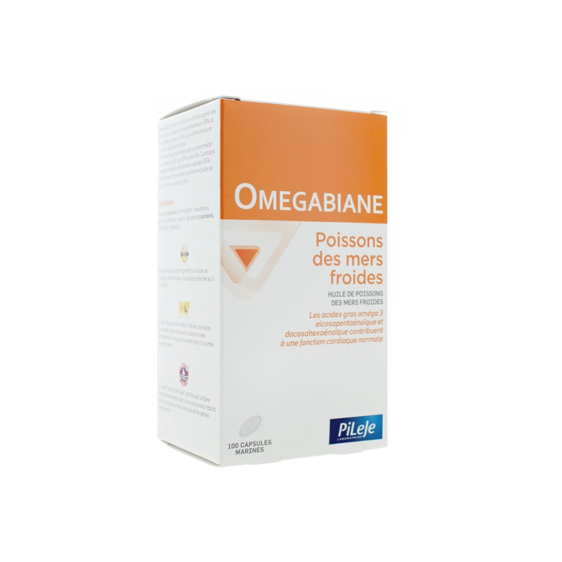 Omegabiane Poissons de mers froides - 100 capsules
