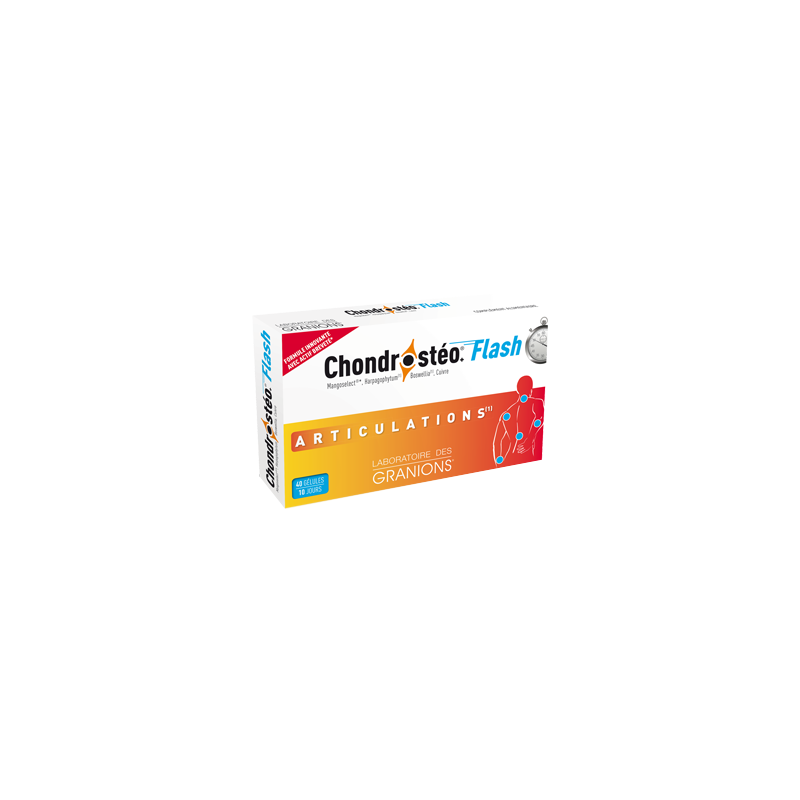 Chondrosteo Flash - 40 gélules