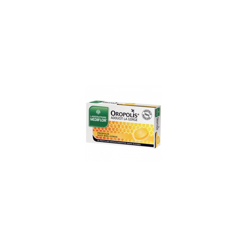 Oropolis Miel Citron  - 20 pastilles