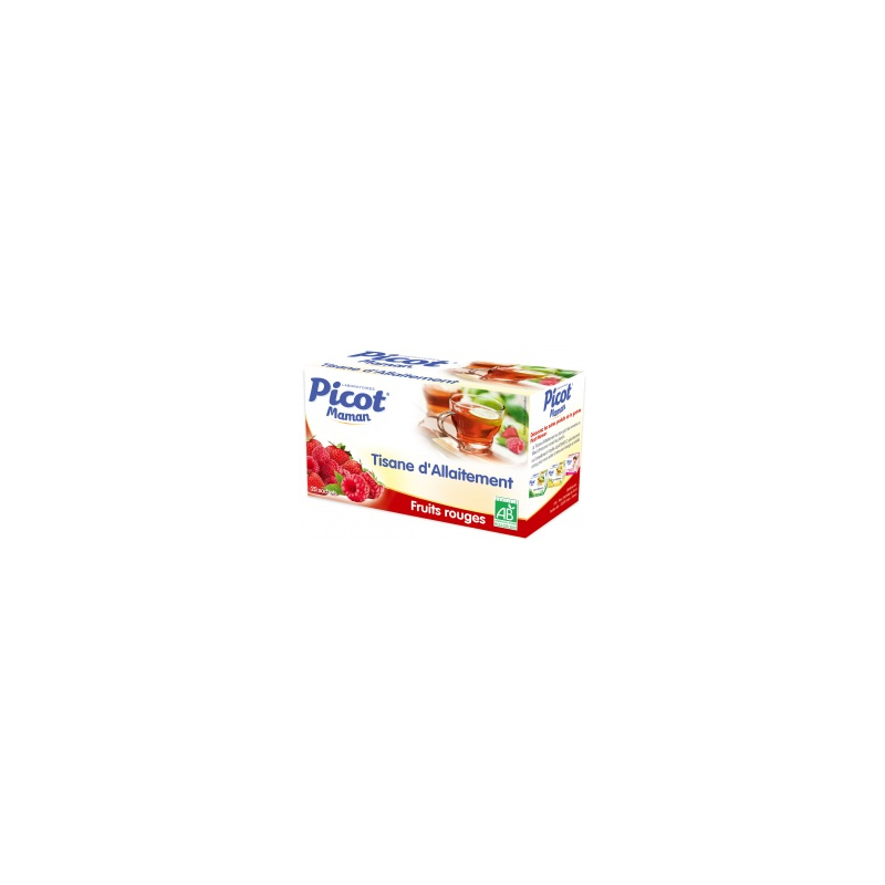 Tisane d'Allaitement Fruits Rouges - 20 sachets