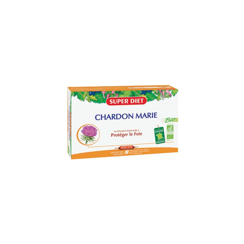 Chardon Marie Bio - 20 ampoules
