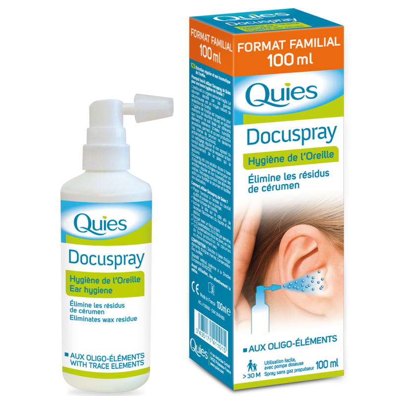 Docuspray – hygiène du conduit auditif, 100ml