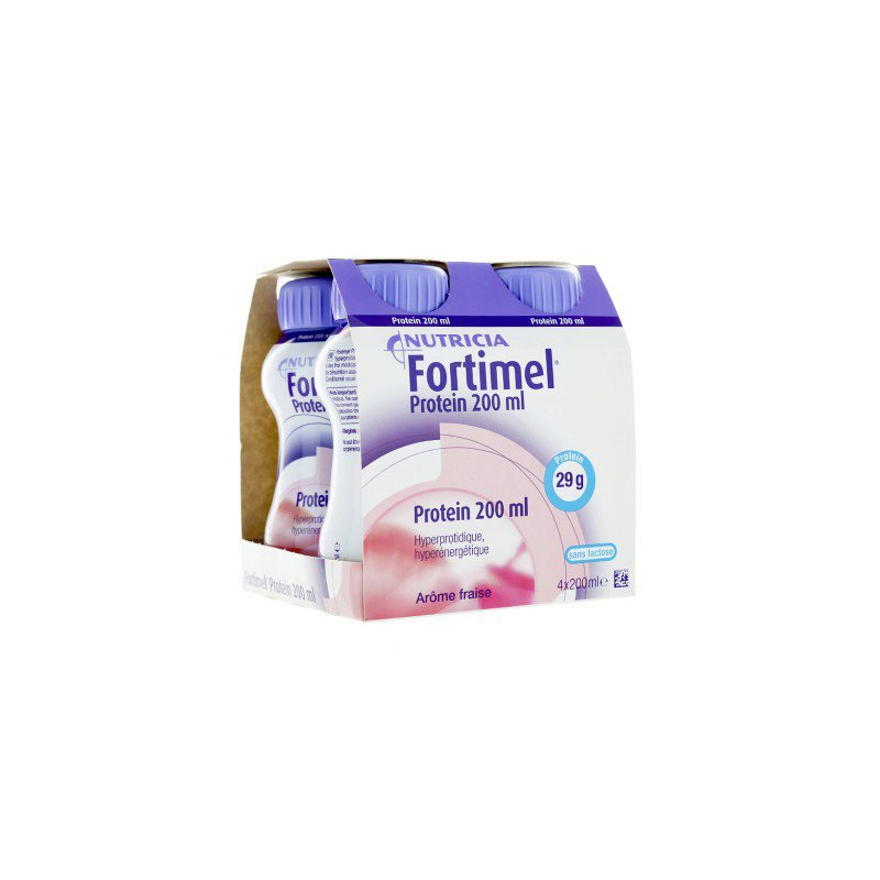 Fortimel® Protein 200 ml Fraise - 4x200ml