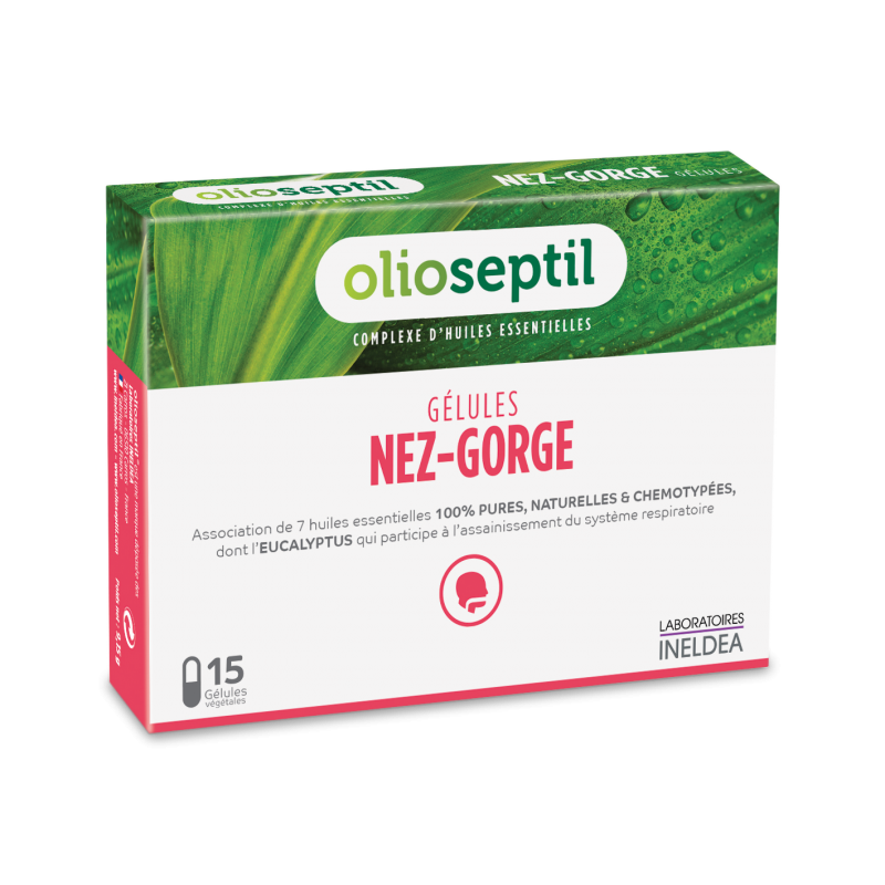 OLIOSEPTIL® GÉLULES Nez-Gorge - 15 gélules