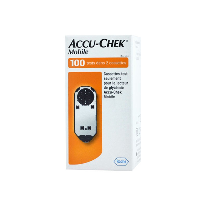 Accu-chek Mobile Cassettes 100 tests - 2 cassettes